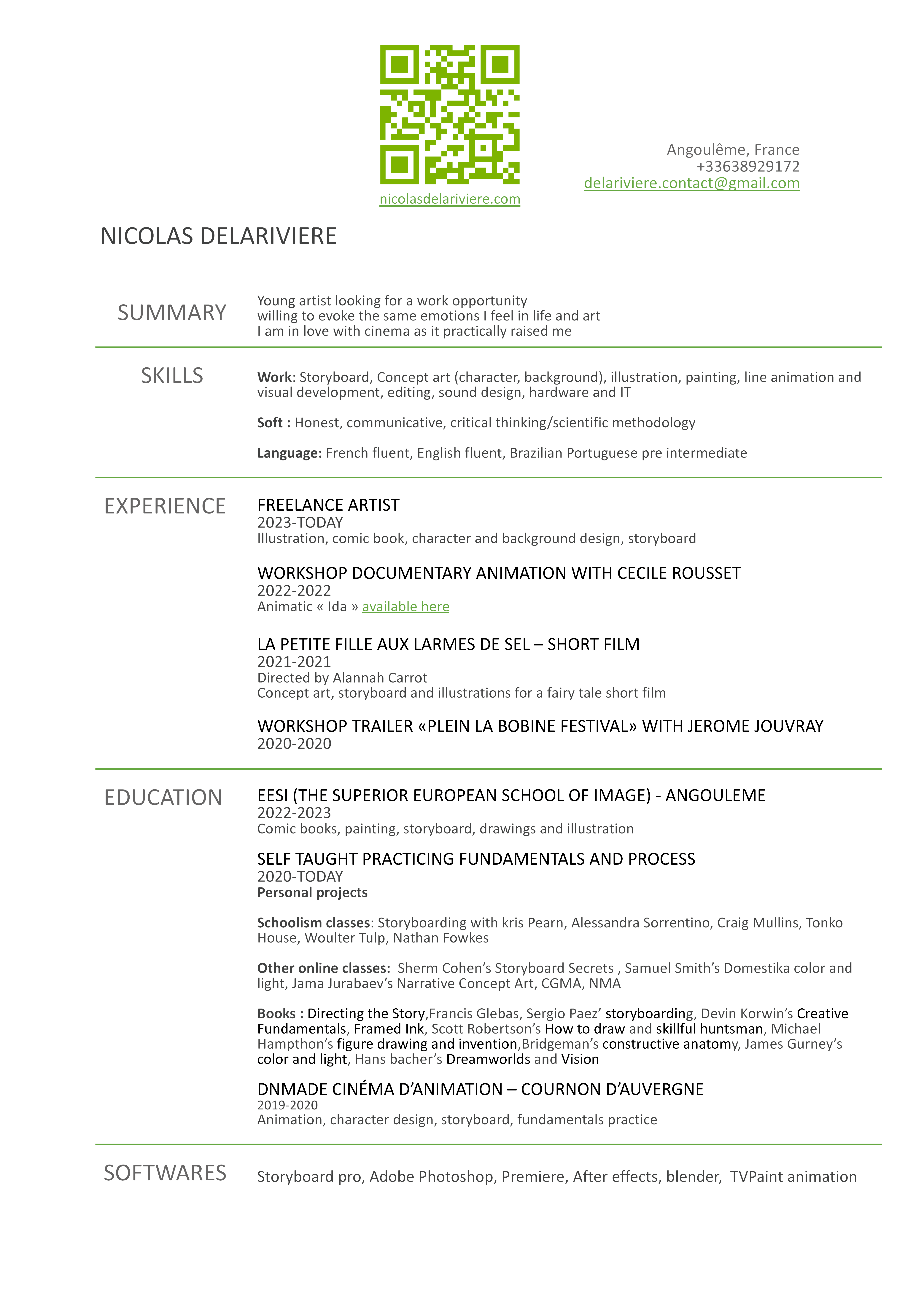 CV Preview